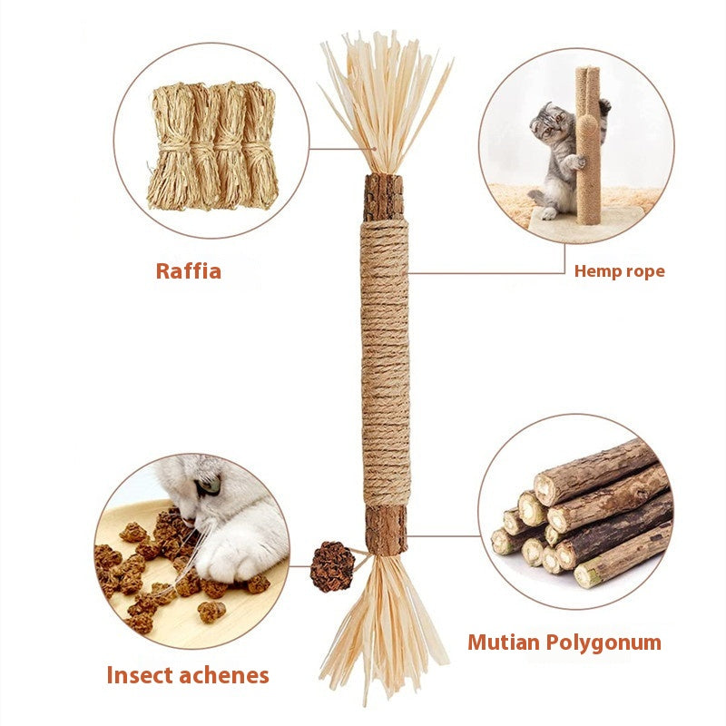 Cat Bite Stick Toy