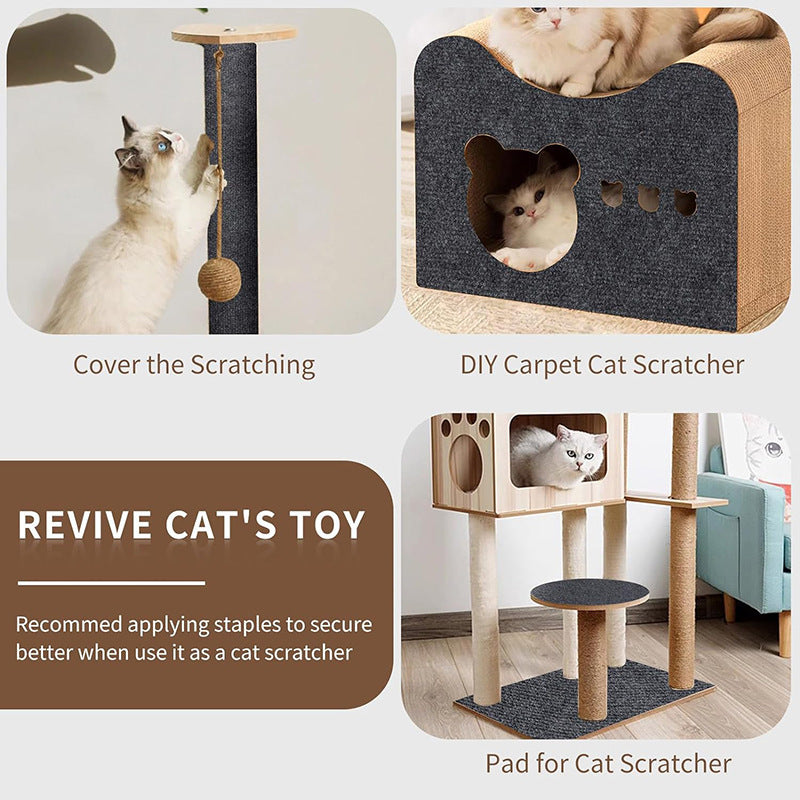 Self-Adhesive Cat Scratch Carpet