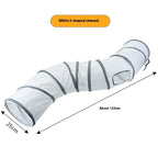 White Cat Tunnel Toy