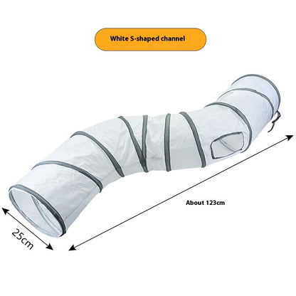 White Cat Tunnel Rolling Dragon
