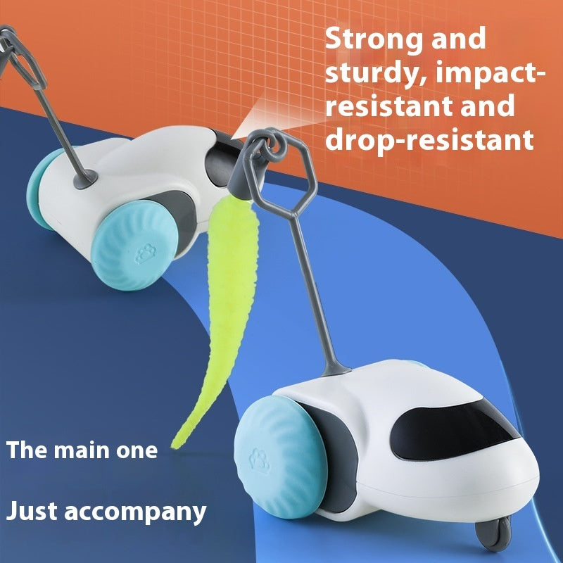 Stuffy Gravity Intelligent Cat Toy Smart Running Car