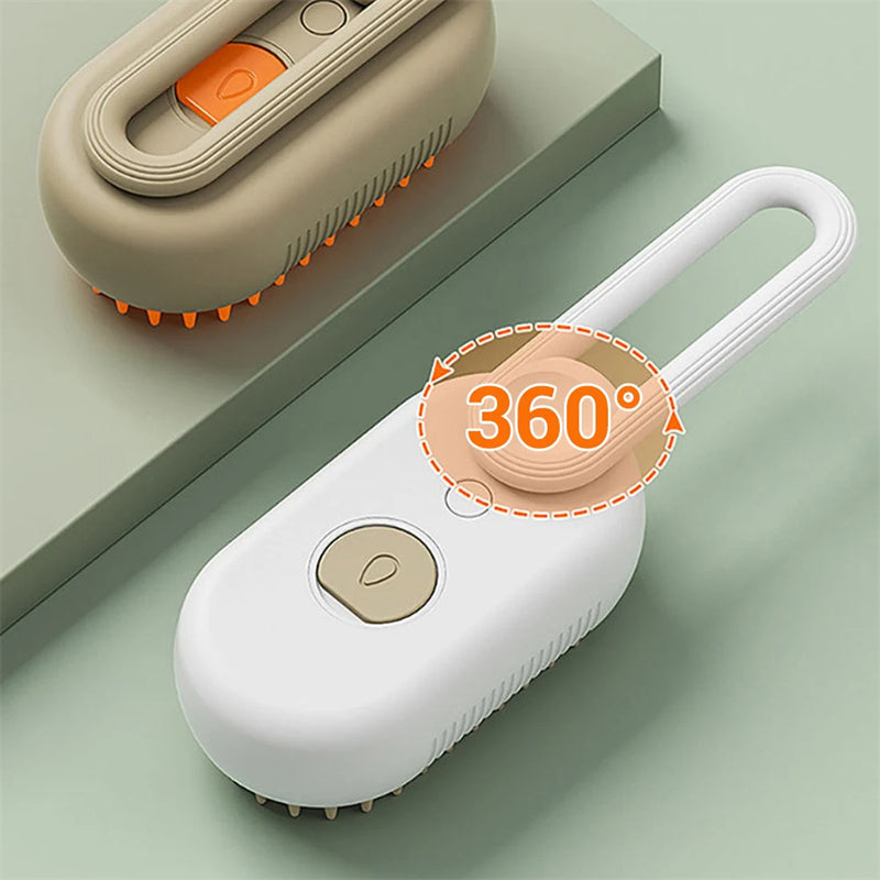 ToyTigris Cat Steamy Brush 3 In 1