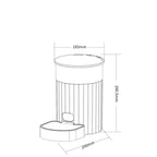 PAPIFEED Automatic Cat Feeder App-Controlled Portion & Schedule Management