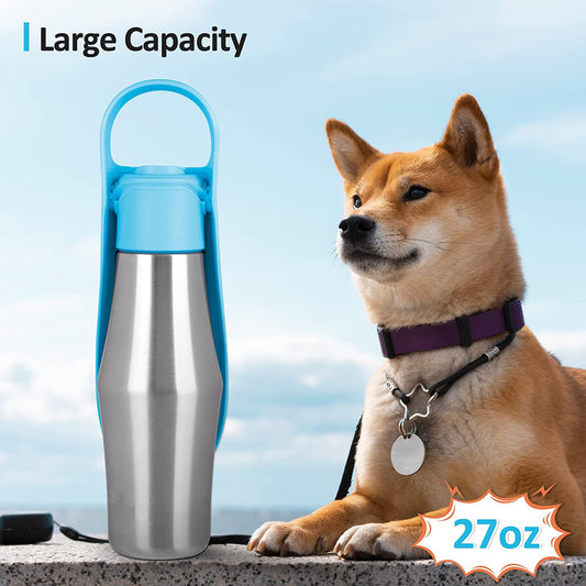 Soft Silicone Portable Dog Water Bottle