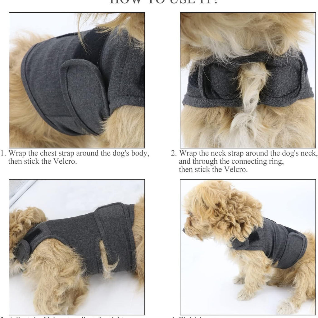 Classic Dog Anxiety Jacket – to Calm Stress & Fear