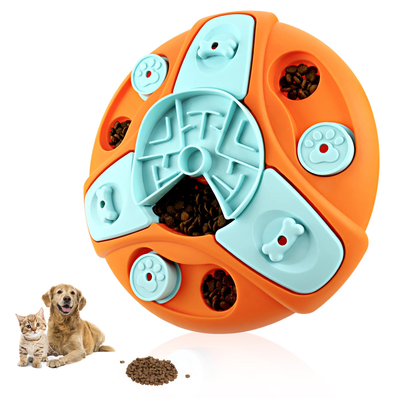 ToyTigris Dog Puzzle Slow Feeder Toy