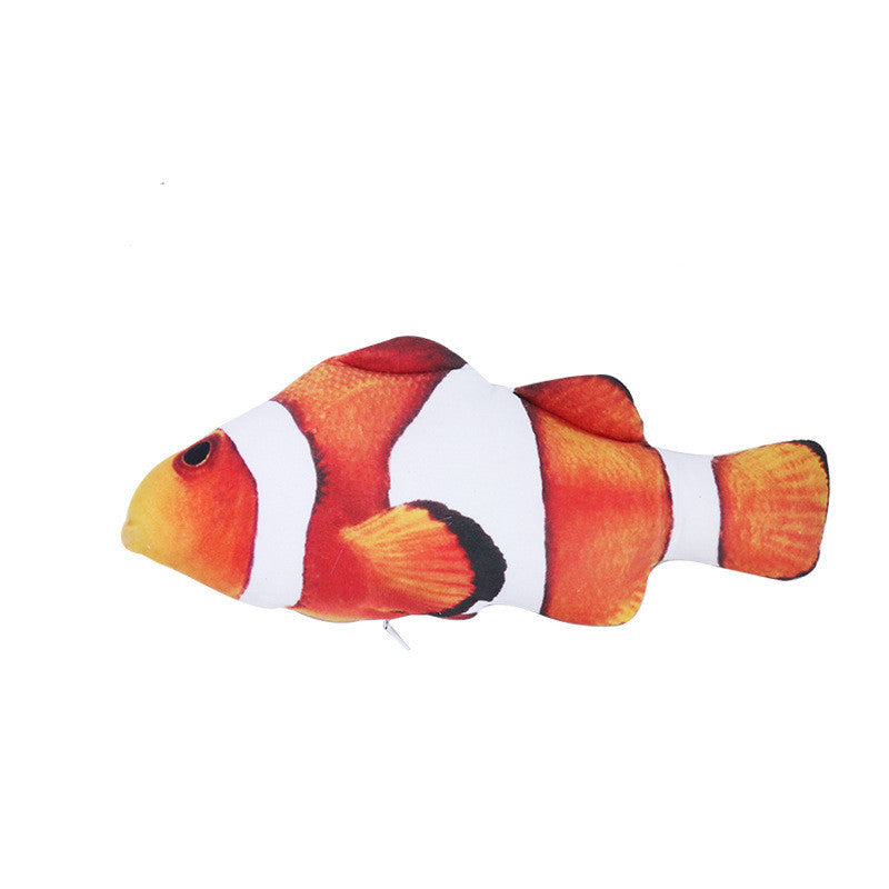 Plush Catnip Fish Toy