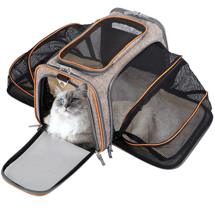 Airline Approved Expandable & Foldable Pet Travel Bag
