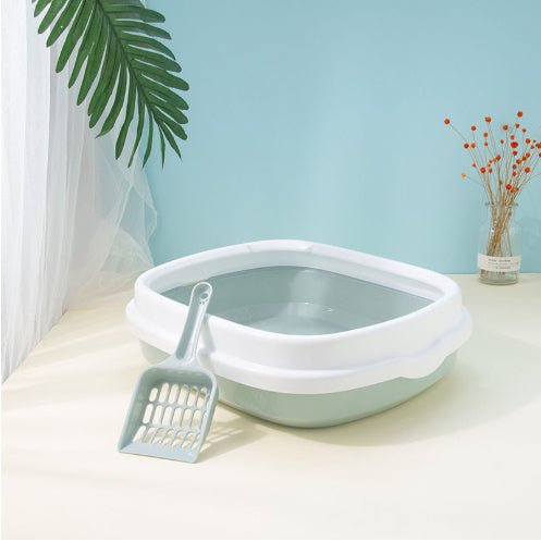 Small Anti-Splash Cat Litter Box