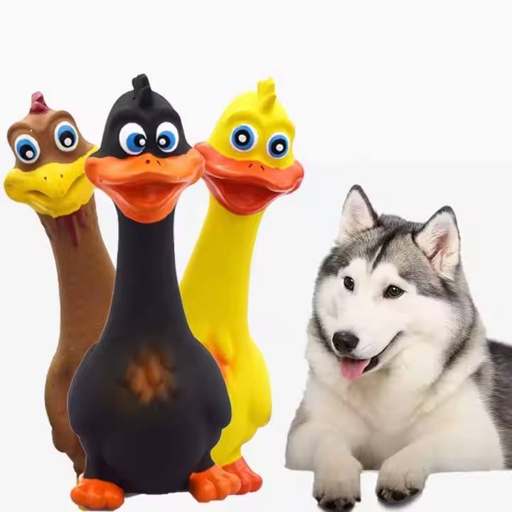 3pcs Eco Friendly Screaming Chicken Dog Toys