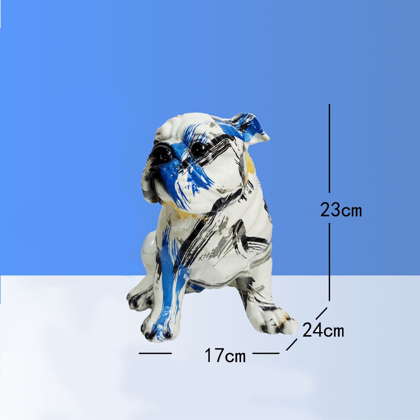 Kreatives Hundeharz-Bastelornament