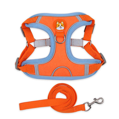 Soft Chest Strap Dog Harness Comfortable & Reflective