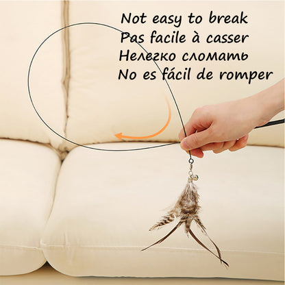 Detachable Rod Cat Stick Toy