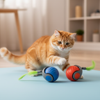 Smart Cat Toy Ball - Interactive Rolling Ball for Cats