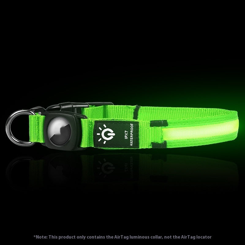 Wasserdichtes LED-Halsband für Haustiere