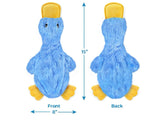ToyTigris Squeaky Plush Duck Toy for Dogs