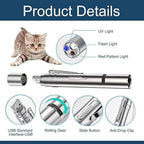 ToyTigris 7-in-1 Laser Pointer for Cats
