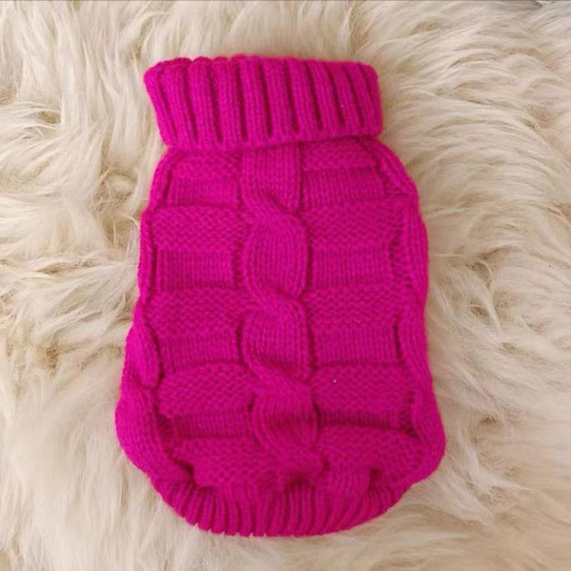 Autumn and Winter Knitted Cat Sweater
