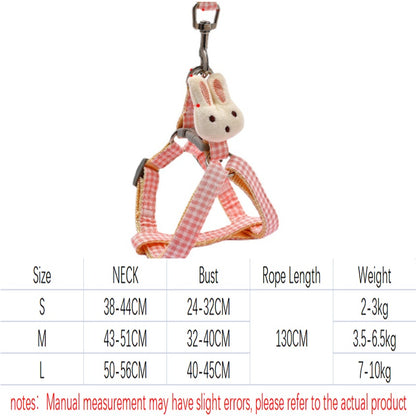 Small Dog Cute Harness & Leash