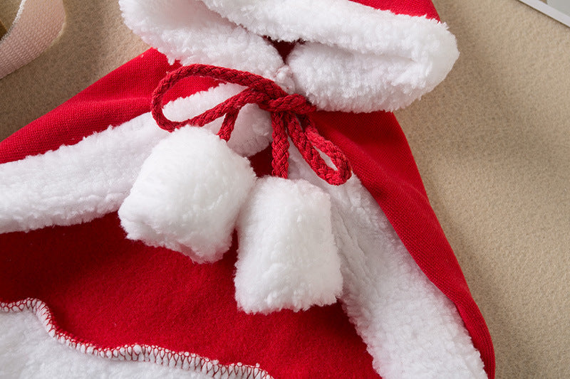 Festive Christmas Pet Cloak
