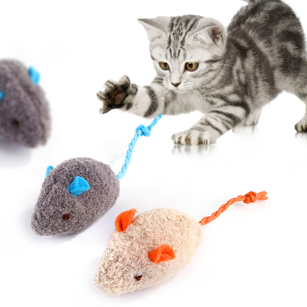 Plush Mouse Catnip Toy