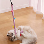 Colorful Plush Wands Cat Toy