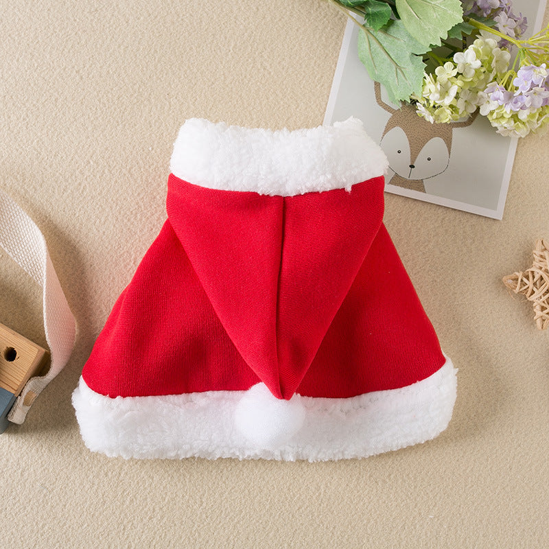 Festive Christmas Pet Cloak