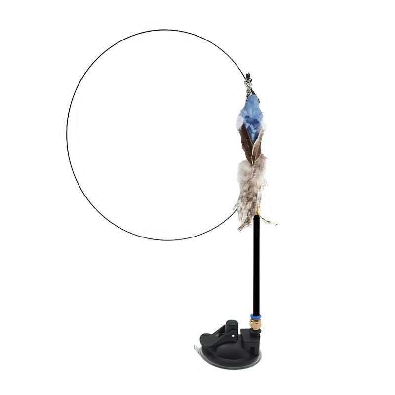 ToyTigris Handsfree Cat Teaser Stick