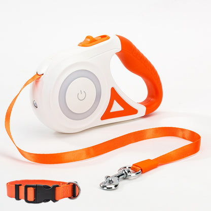Retractable Dog Leash with LED Lights