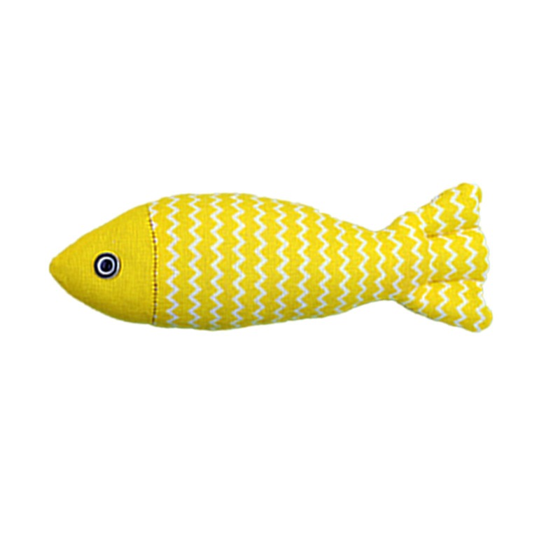 Catnip Fish Toy - Three Random Colors