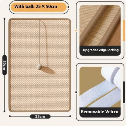 Wall-Mountable Cat Scratching Board