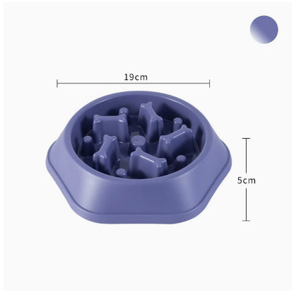 Home Style Bone Slow Feed Dog Bowl