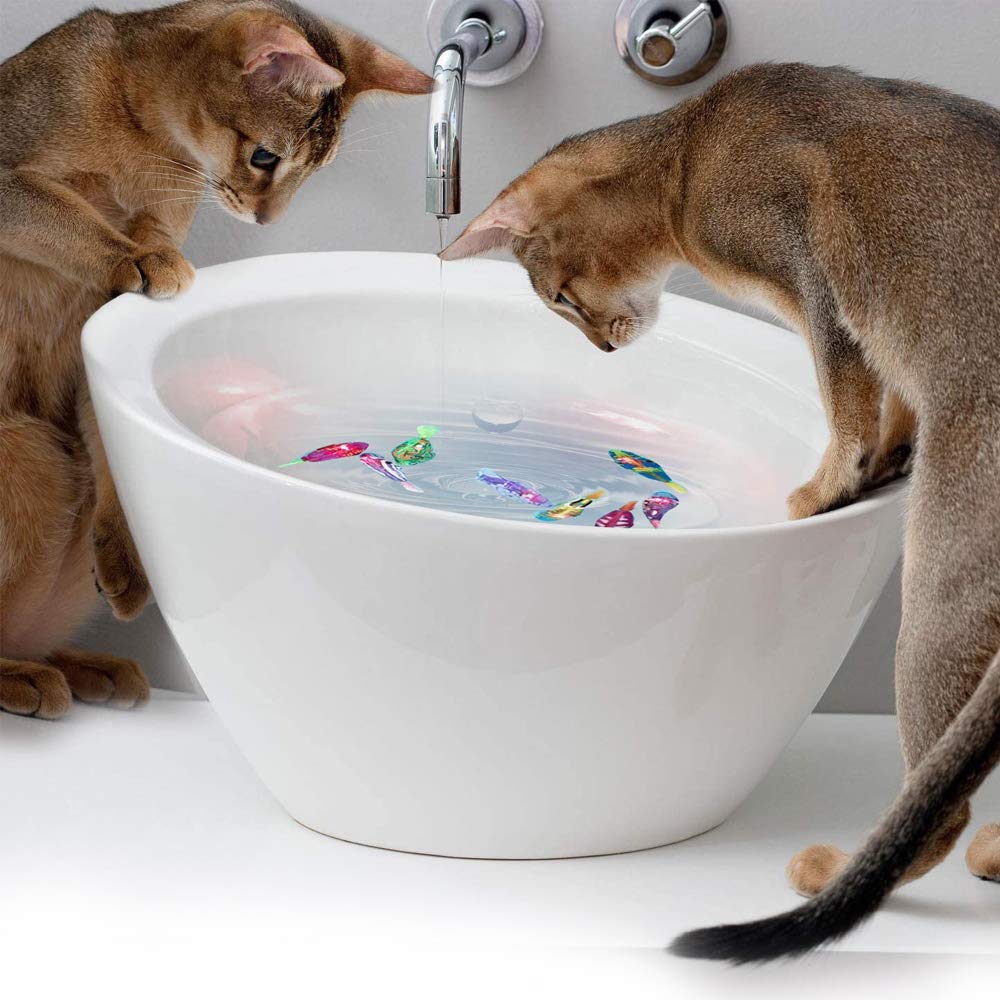 ToyTigris Swimming Fish Cat Toy