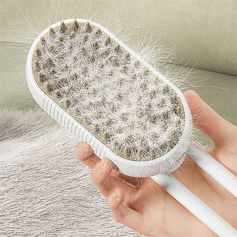 ToyTigris Cat Steamy Brush 3 In 1