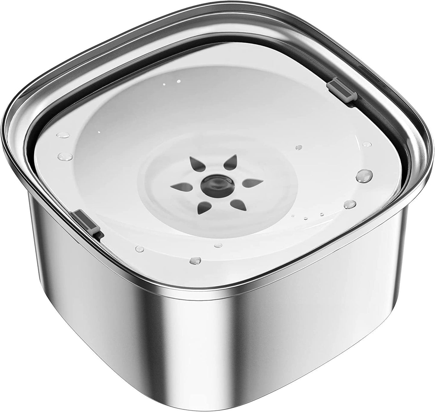 Large Capacity Stainless Steel Pet Water Bowl