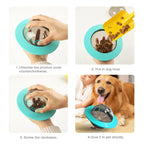Interactive Food Dispensing Treat Ball to Improve Dog IQ