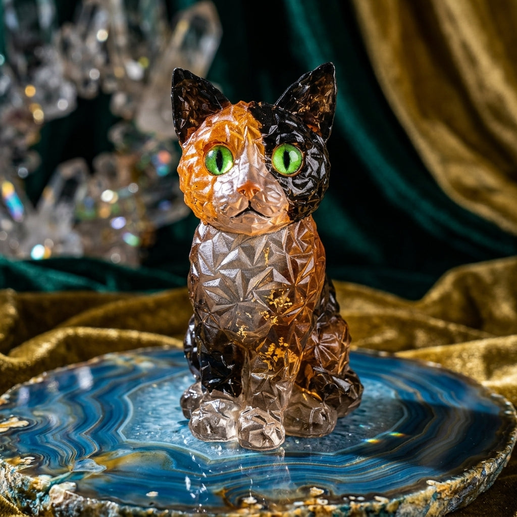 ToyTigris Crystal Pet Acrylic Decoration