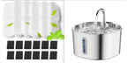 Stainless Steel Automatic Pet Water Fountain With Large Capacity