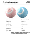 Smart Interactive Dog Toy Ball - USB Moving Bouncing Pet Toy