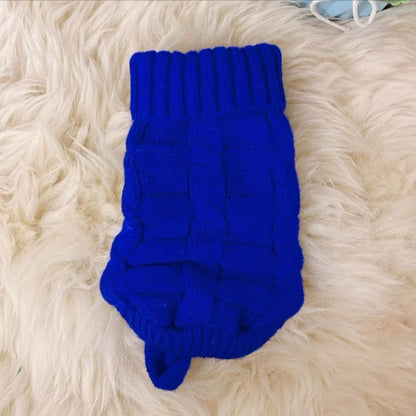 Autumn and Winter Knitted Cat Sweater