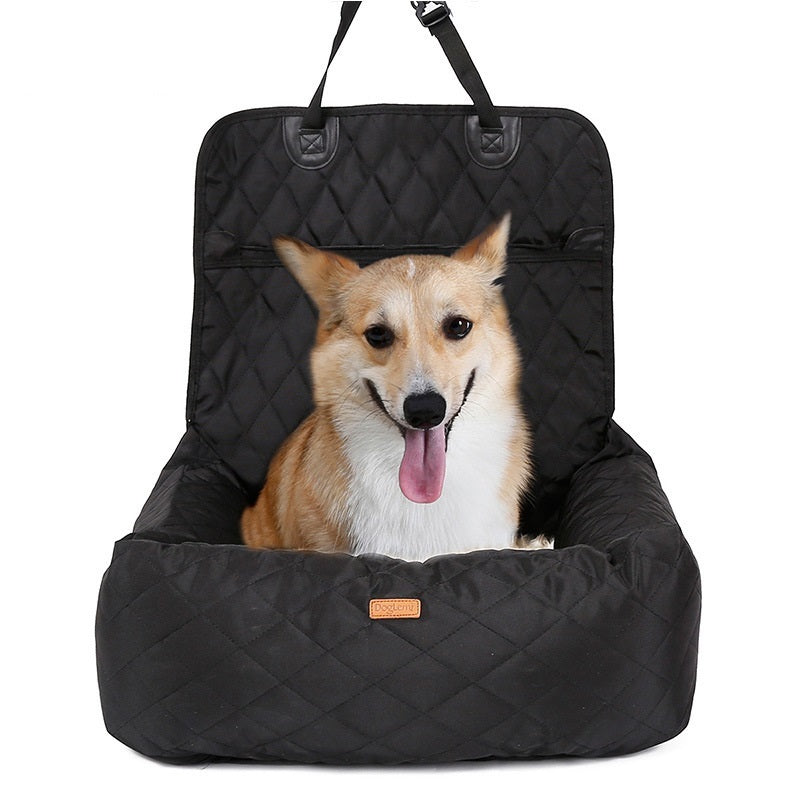 2 In 1 Foldable Dog Car Seat Pad
