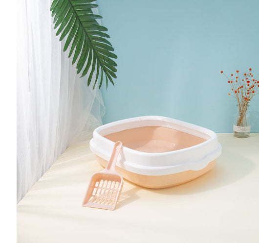 Small Anti-Splash Cat Litter Box