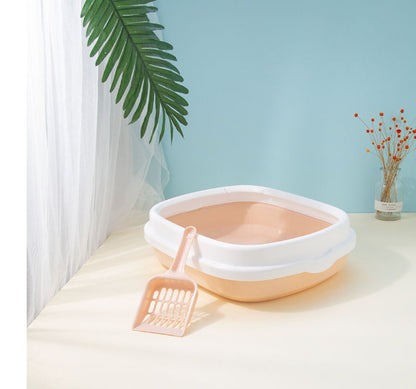 Small Anti-Splash Cat Litter Box