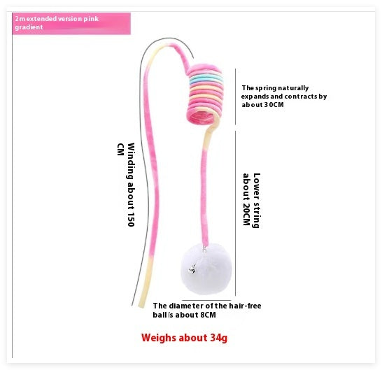 ToyTigris Interactive Spring Cat Toy