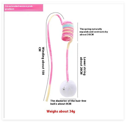 ToyTigris Interactive Spring Cat Toy