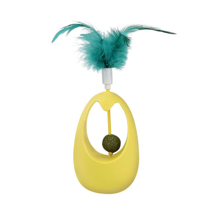 ToyTigris Catnip Ball Tumbler Toy