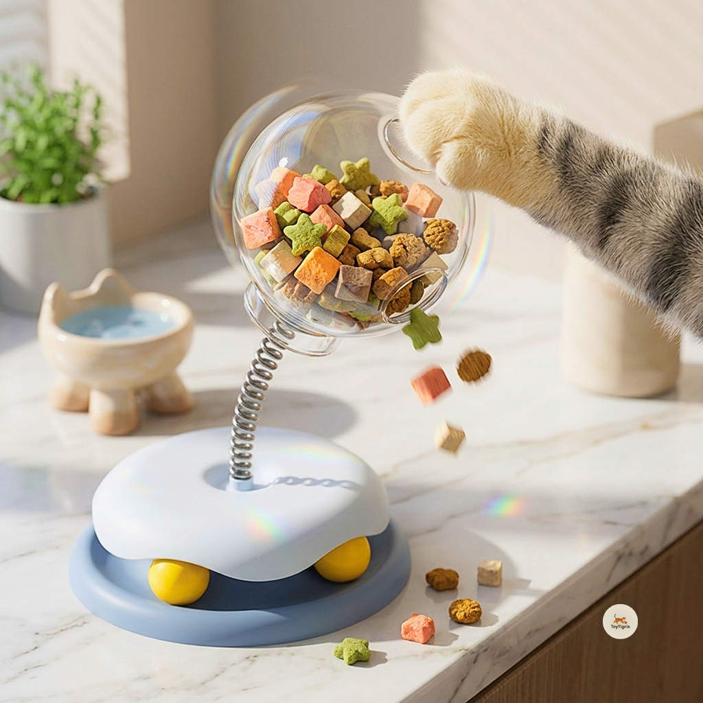 Leakage Food 2 In 1 Cat Toy