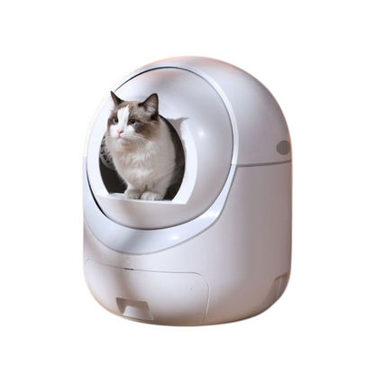 Vollautomatische, desodorierende Katzentoilette – Selbstreinigend & Geschlossen