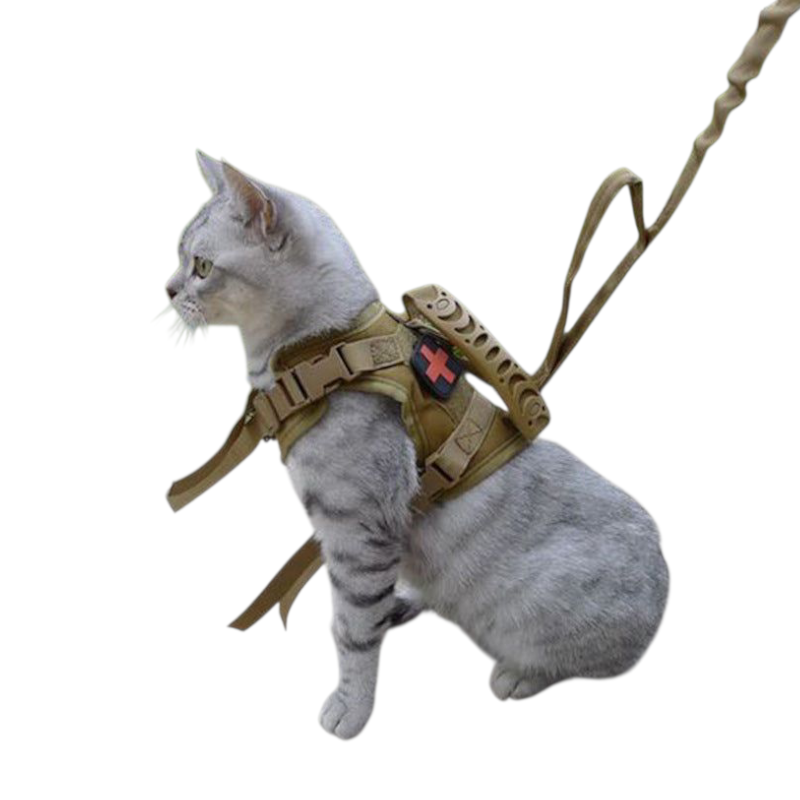 Adjustable Tactical Cat Harness