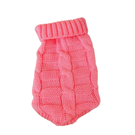 Autumn and Winter Knitted Cat Sweater